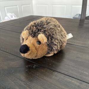 Vintage IKEA Hedgehog Plush Stuffed Animal Forest Friend